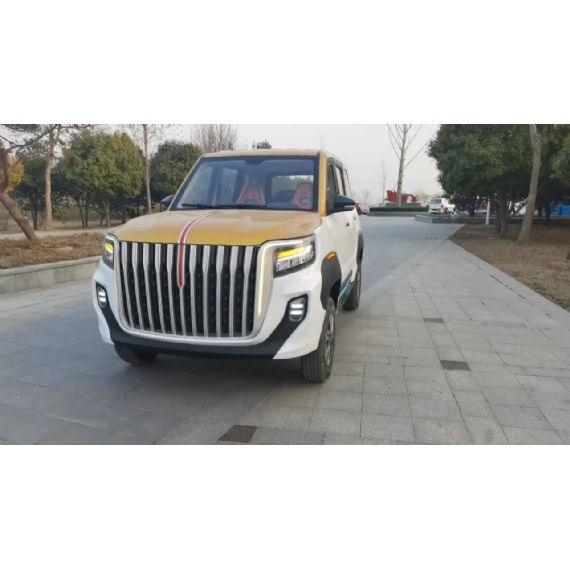 Adult Electric Small Car (3500W New Red Flag) Mini EV Car 4 Wheel New Energy Vehicle Chinese Automobile Small Electriccar - CH00085
